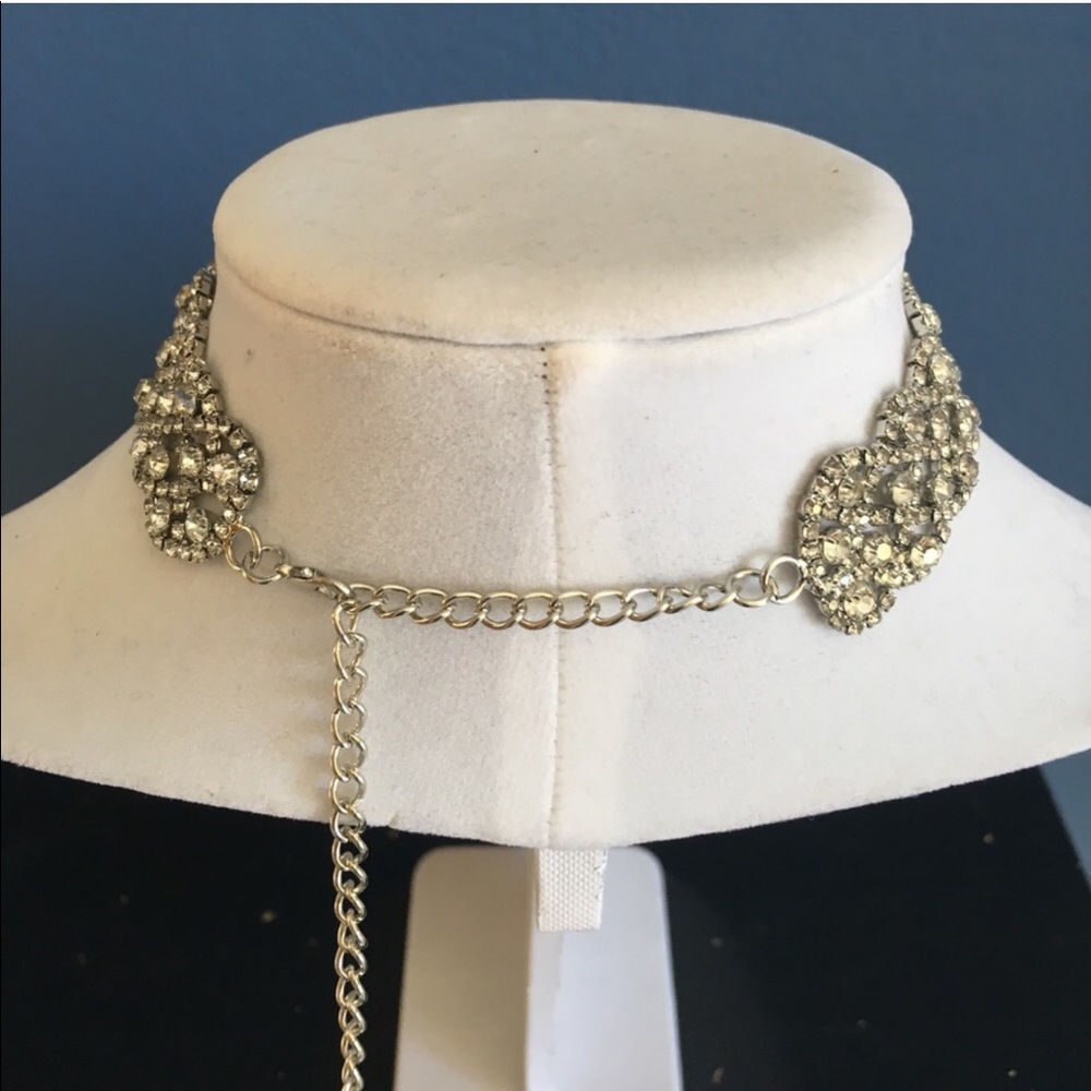 🆕 Multi Rhinestone Necklace - Picture 2 of 2